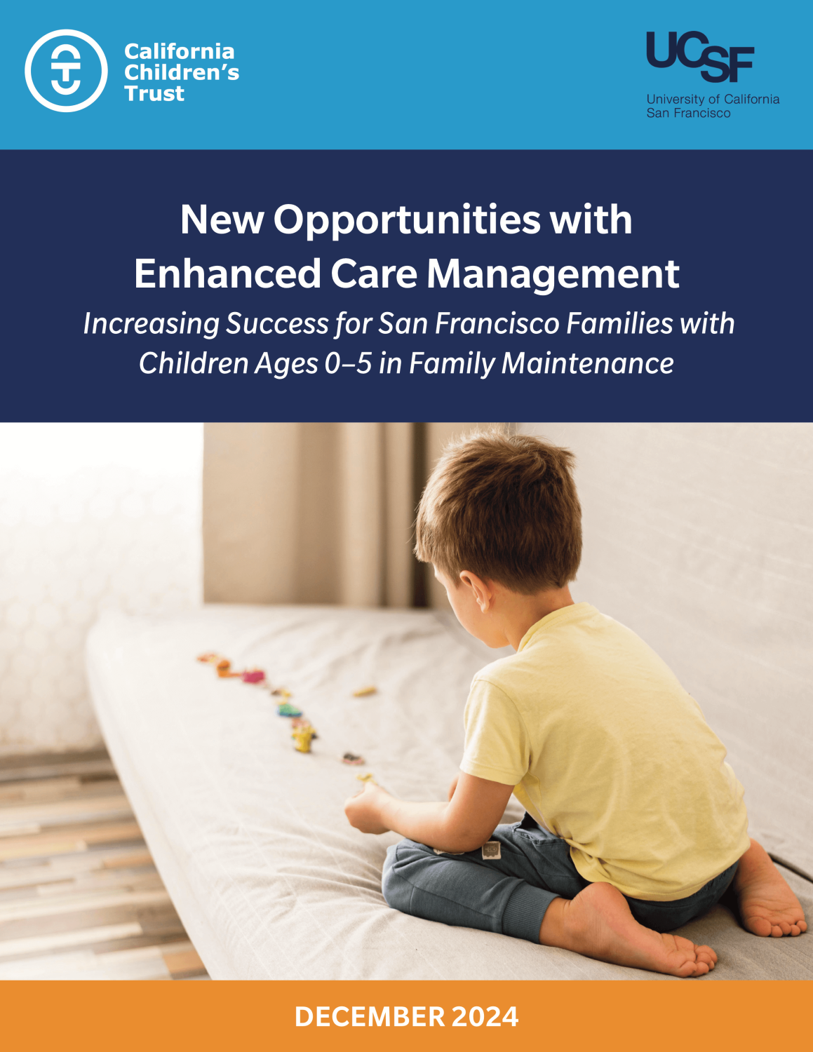 cover with title and child playing with toys